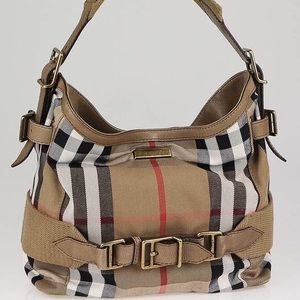 Burberry Large Hobo Style Bag